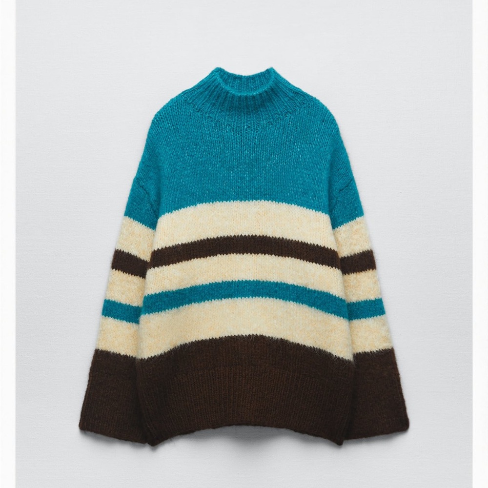 Zara Mock Neck Sweater
